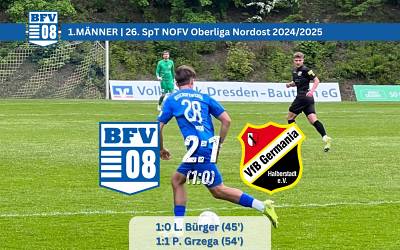 26.Spieltag NOFV Oberliga-Süd 24/25